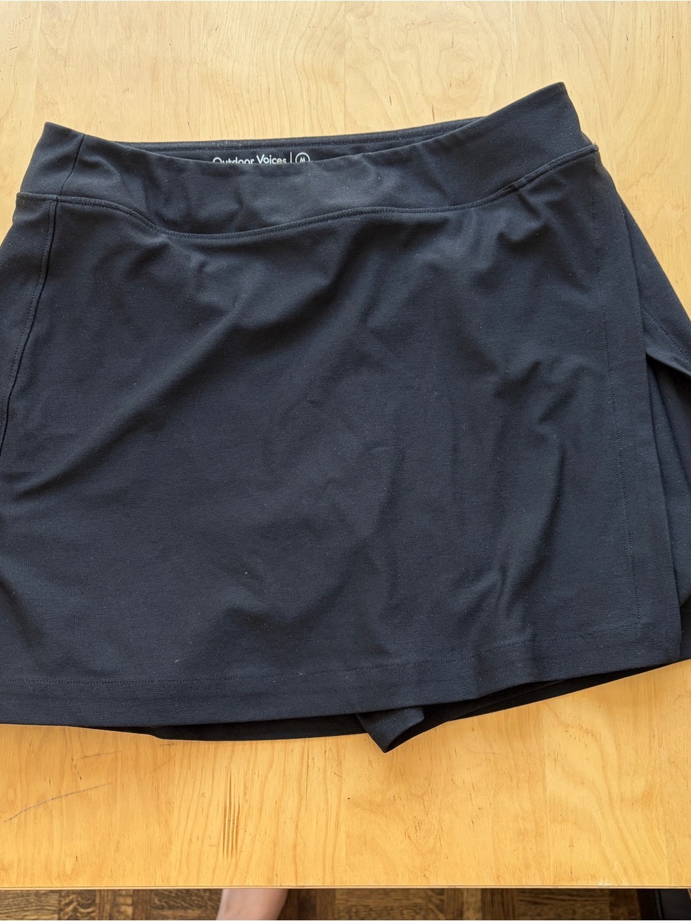 Outdoor Voices Black Exercise Skort